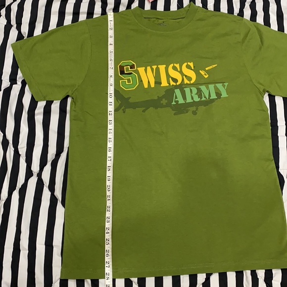 Swiss Army T-Shirt by Splash Arts Switzerland Sz M​ - Picture 8 of 12